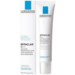 تصویر کرم آنتی‌اکسیدان و کنترل‌کننده سبوم لاروش پوزای La Roche-Posay Effaclar K+ Oily Skin Renovating Care-40-ml 