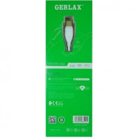 تصویر کابل فست شارژر USB به تایپ سی Type-cجرلکس مدلGerlax GD-04 Xطول 1 متر 