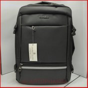 تصویر کوله پشتی لپتاپ برند Benelton طبی و ضدتعریق با زیپ مخفی 