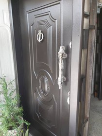 تصویر در ضدسرقت فلزی Metal security door