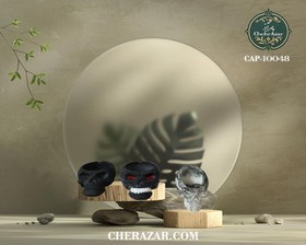 تصویر جا سیگاری مدل اسکلت 