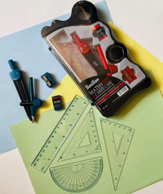 تصویر ست پرگار - آبی 