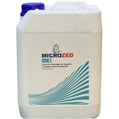 تصویر محلول ضدعفونی کننده دست میکروزد مدل HD حجم 5000 میلی‌لیتر 