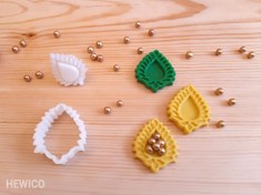 تصویر مهر و کاتر شیرینی طرح یاقوتی کد 333 - 72179272 