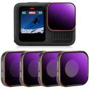 تصویر Gopro filter kit کیت فیلتر ان دی و پلاریزه گوپرو9K&Fتا13 