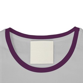 تصویر اتیکت پارچه ای - اتیکت ۴×۴ در ۶ سایز قابل سفارش است. طرح در واتساپ ارسال شود