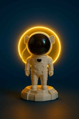 تصویر چراغ خواب کهکشانی، طرح فضانورد 