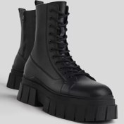 تصویر بوت مردانه برشکا مدل سافتی با زیره شیشه ای از پلی اورتان 