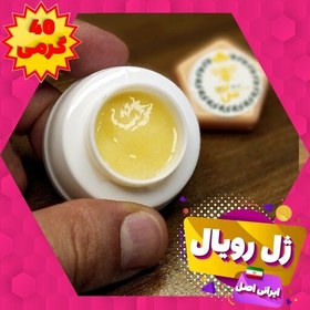 تصویر ژل رویال اصل ایرانی(40 گرمی)با تضمین کیفیت(با برگه آزمایش)-خالص بدون مواد افزودنی-غذای سلطنتی ملکه زنبور عسل- غرفه سی بن 