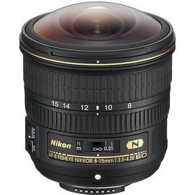 تصویر لنز نیکون Nikon AF-S NIKKOR 8-15mm f/3.5-4.5E ED Fisheye 