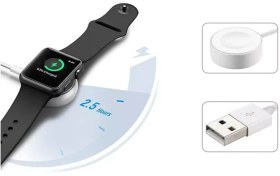 تصویر کابل اصلی شارژ مغناطیسی اپل واچ Apple Watch Magnetic Charger to USB Cable 1m 