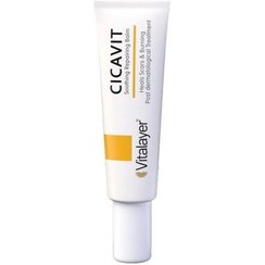 تصویر کرم ترمیم کننده و ضد التهاب ویتالیر مدل Cicavit حجم 30 میل Vitalayer Cicavit Soothing Repairing Balm 30ml