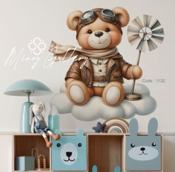 تصویر استیکر دیواری مینوی گالری کد 1132 