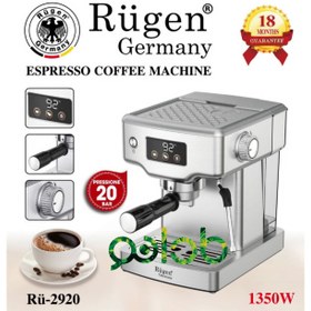 تصویر اسپرسو ساز دو کاره روگن مدل Ru-2920 Rugen dual function espresso maker model Ru-2920