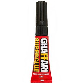 تصویر چسب قطره ای غفاری مدل super glue حجم 3 میلی لیتر 