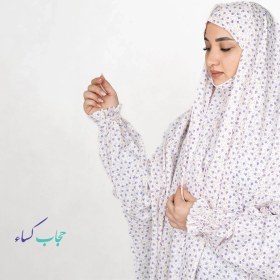 تصویر چادر نماز مقنعه سایز ۱۶۰ 