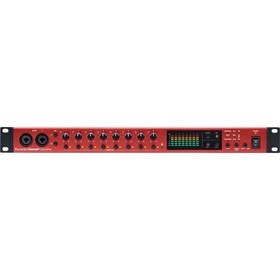 تصویر پری آمپ فوکوسرایت Focusrite Clarett OctoPre Focusrite Clarett+ OctoPre Eight-Channel Preamp with 24-Bit / 192 kHz Conversion and ADAT I/O