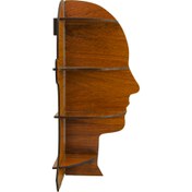 تصویر استند دیواری طرح کله مدل D101 از MDF 