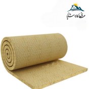 تصویر پشم سنگ توری دار پتویی 