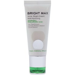 تصویر کرم مرطوب کننده برایت مکس مدل 03 مناسب برای پوست چرب و مستعد آکنه حجم 40 میلی لیتر 