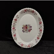 تصویر دیس برنج آرکوپال پارس اپال مدل دنیز 230 گل قرمز 