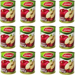 تصویر کمپوت سیب خرسند - 380 گرم بسته 12 عددی کمپوت سیب خرسند - 380 گرم بسته 12 عددی