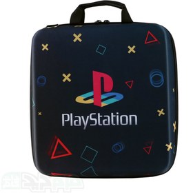 تصویر کیف ضد ضربه ps4 طرح 2 لوگو پلی استیشن PlayStation 4 Case PS Logo Design 2