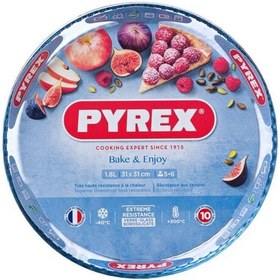 تصویر پیتزا خوری پیرکس سایز 24 مدلpyrex (ساخت فرانسه) 