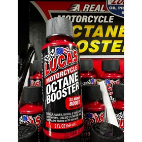 تصویر اکتان بوستر موتورسیکلت لوکاس Lucas Octane Booster 59ml 