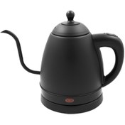 تصویر کتل برقی تمام استیل 1.2 لیتری Electric Kettle Black Stainless Steel 1.2 liter