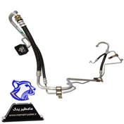 تصویر شیلنگ (لوله) کولر دوقلو پژو 206 جدید مدل SH90 95 