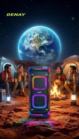 تصویر اسپیکر بلوتوثی دنای مدل P6522 Denay P6522 B;uetooth Speaker