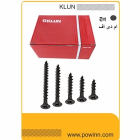 تصویر پیچ ام دی اف 25*4 چینی - ۱۰۰ MDF SCREW 4*25