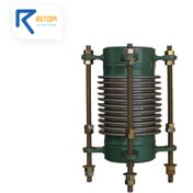 تصویر لرزه‌گیر دوجداره آكاردئونی‌ جوشی مهاردار ارتعاشات صنعتی 