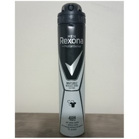 تصویر اسپری ضد تعریق مردانه اینویزیبل بلک اند وایت رکسونا ا INVISIBLE ANTI PERSPIRANT SPRAY FOR MEN 200ml REXONA حجم 200 میل INVISIBLE ANTI PERSPIRANT SPRAY FOR MEN 150ml REXONA