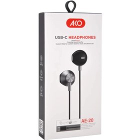 تصویر هندزفری سیم دار آککیو مدل AE20 Handsfree Akekio AE20