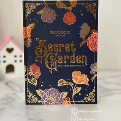 تصویر پالت کتابی هری پاتر طرح باغ پنهان 