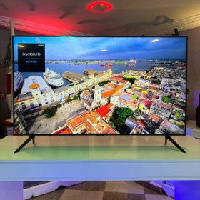 تصویر تلویزیون هوشمند 55 اینچ سامسونگ مدل 55CU7000 Samsung 55CU7000 55-Inch VA 4K Smart TV