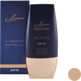 تصویر کرم پودر تیوپی لوسمنت SPF30 شماره L225 حاوی روغن آرگان و آلوئه ورا 