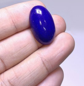 تصویر نگین لاجورد تاپ گرید 