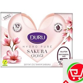 تصویر صابون آبرسان دورو حاوی عصاره شکوفه گیلاس بسته ۲ عددی 