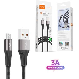 تصویر کابل شارژ MICRO USB برند تایوانی ویدوی VIDVIE CB4038v 