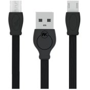 تصویر کابل شارژ 2 متری دبلیو کی WK WDC-023 Micro usb 