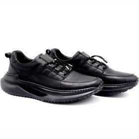 تصویر کفش کد E28 کتانی مشکی 