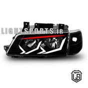 تصویر چراغ جلو اسپرت پژو ۴۰۵ طرح لامبورگینی 