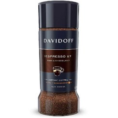 تصویر قهوه فوری داویدوف مدل اسپرسو ۵۷ شیشه ای (۱۰۰ گرم) davidoff davidoff