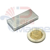تصویر خرید آهنربا نئودیمیوم بلوكی 5×20×N35 40 