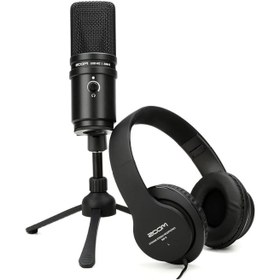 تصویر پکیج استودیویی ZOOM ZUM-2 PODCAST MIC PACK ZOOM ZUM-2 USB PODCAST MIC PACK