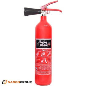 تصویر کپسول آتش نشانی 2 کیلویی CO2 بایا Baya 2kg CO2 fire extinguisher