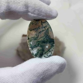 تصویر عقیق خزه ای اصل کد 6 